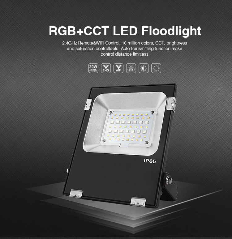 20W RGB+CCT LED Floodlight - Click Image to Close